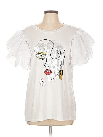Ashley Stewart Short Sleeve Top (view 1)
