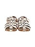 Wonder Nation Metallic Gold Silver Sandals Size 4 (baby) - photo 2