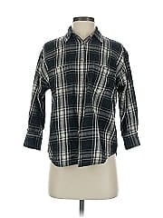 Madewell 3/4 Sleeve Button Down Shirt