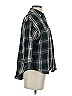 Madewell 100% Cotton Plaid Black 3/4 Sleeve Button-Down Shirt Size S - photo 4