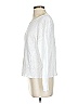 Nili Lotan 100% Linen White 3/4 Sleeve T-Shirt Size S - photo 5