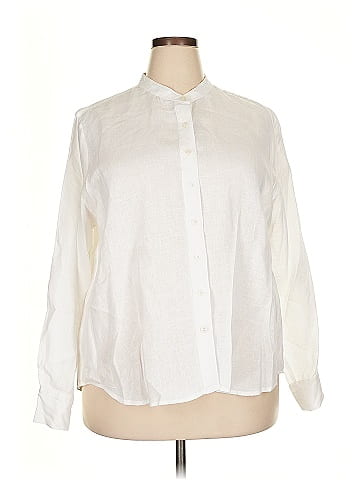 Ann Taylor Long Sleeve Button-Down Shirt (view 1)