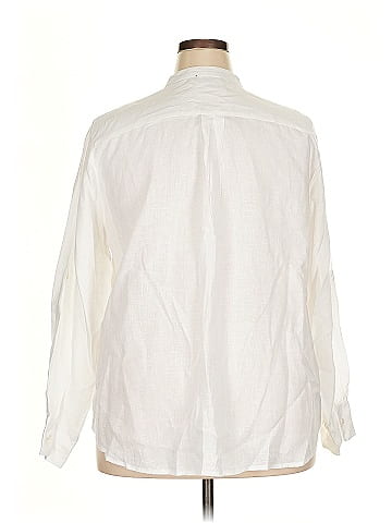Ann Taylor Long Sleeve Button-Down Shirt (view 2)