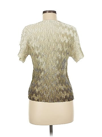 Plisse Short Sleeve Top (view 2)