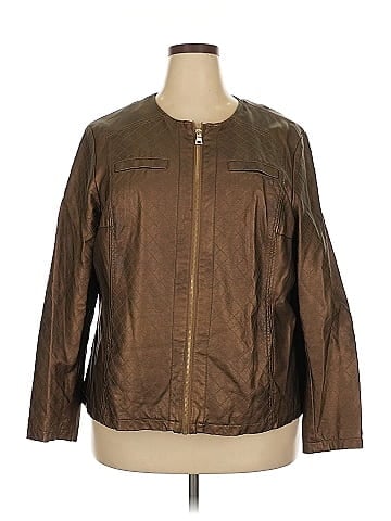 Charter Club Faux Leather Jacket (view 1)