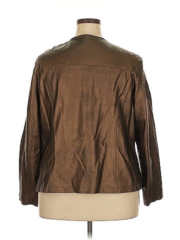 Charter Club Faux Leather Jacket (view 2)