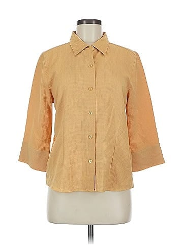 Christopher & Banks 3/4 Sleeve Blouse (view 1)