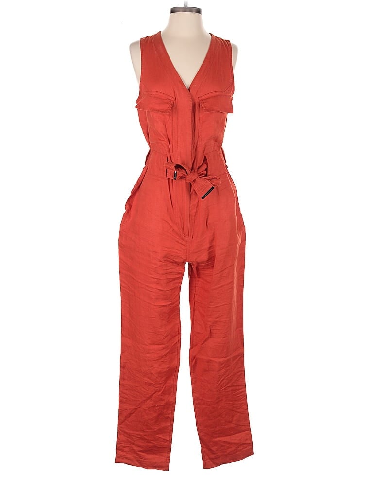 Pre-owned Donna Karan Jumpsuit In Red