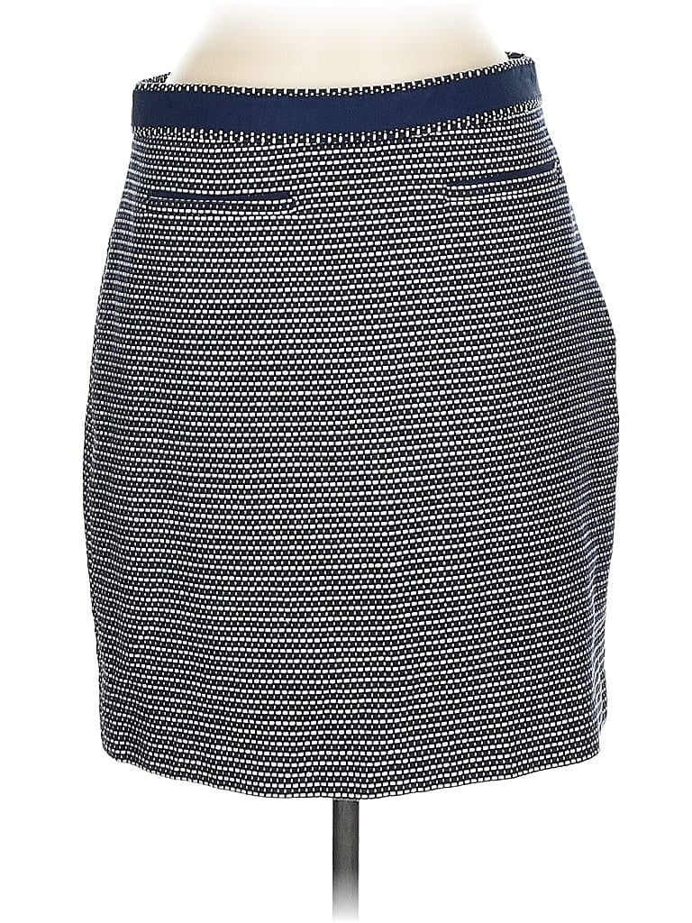 Pre-owned Brooks Brothers 346 Casual Skirt In Blue