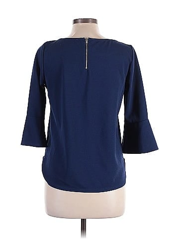 Green Envelope 3/4 Sleeve Top (view 2)