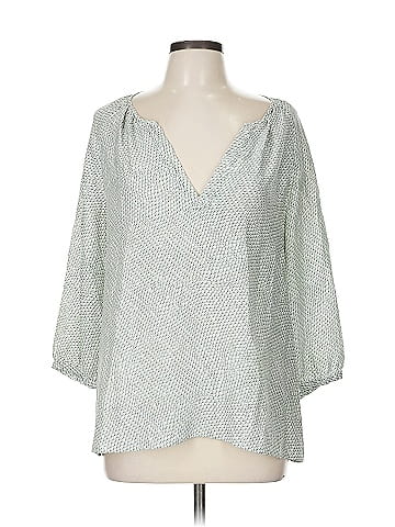 Joie 3/4 Sleeve Silk Top (view 1)