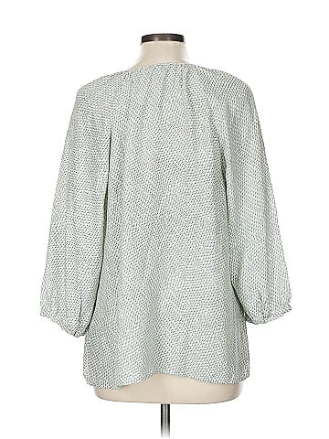 Joie 3/4 Sleeve Silk Top (view 2)