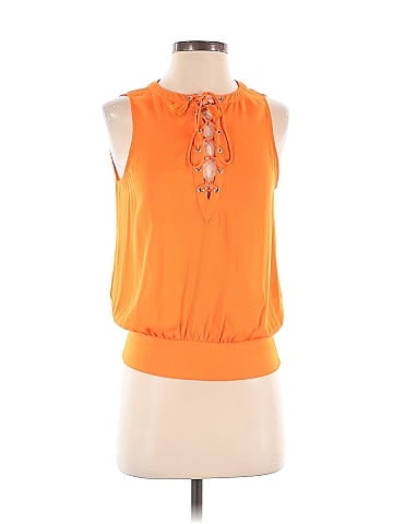 Bebe Sleeveless Blouse (view 1)