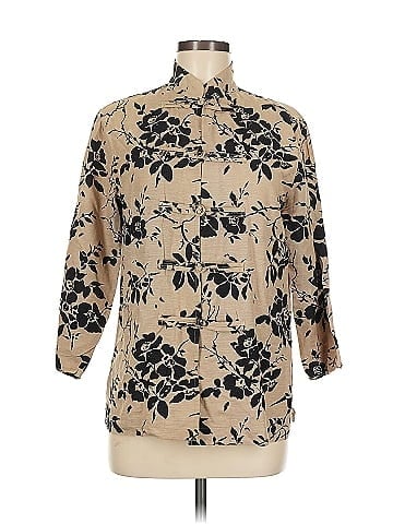 Silkland 3/4 Sleeve Silk Top (view 1)