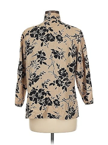 Silkland 3/4 Sleeve Silk Top (view 2)