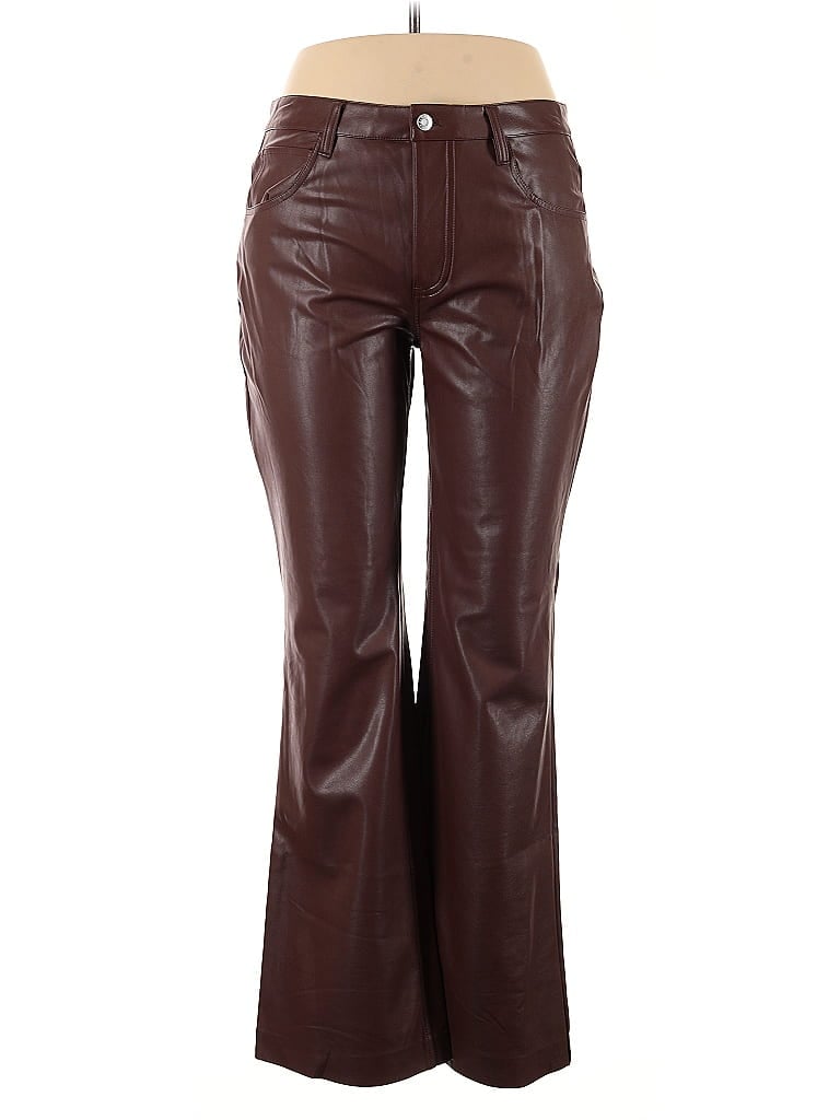 A.L.C. Brown Casual Pants Size 14 - photo 1