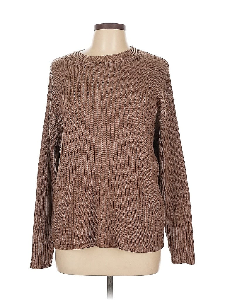 Pre-owned Jessica Simpson Pullover Sweater In Brown