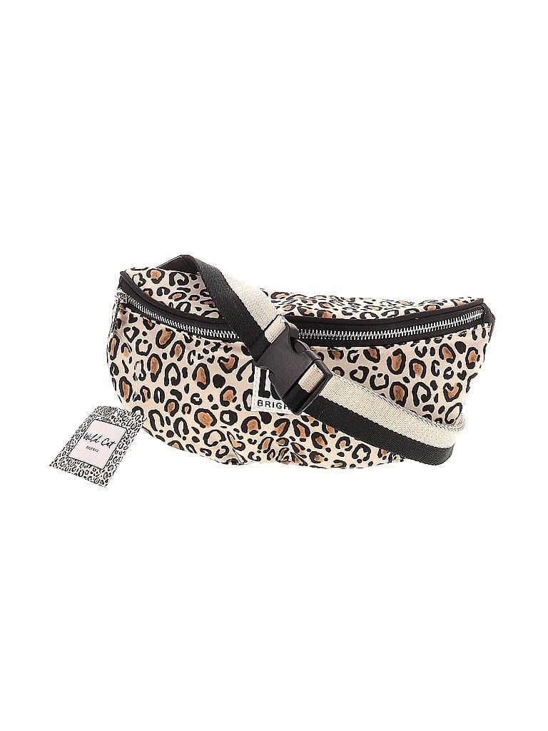 Brighton Animal Print Gold Ivory Belt Bag One size - photo 1