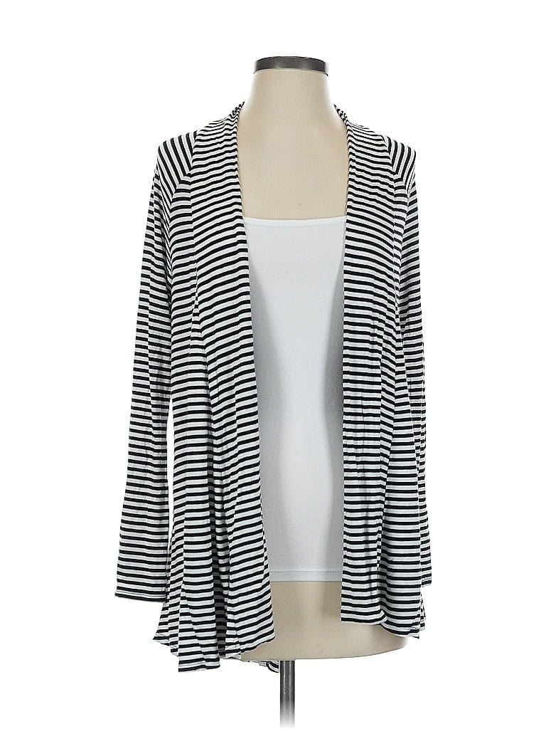 Pre-owned Market & Spruce Cardigan Sweater In Silver