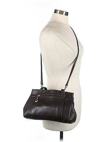 Etienne Aigner Leather Satchel (view 2)