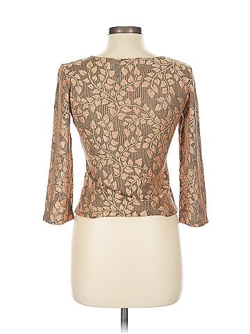 Hanky Panky Brown Leaf Patterned Top (view 2)