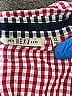 New Nexx York 100% Cotton Checkered-gingham Pink Long Sleeve Button-Down Shirt Size XL - photo 6