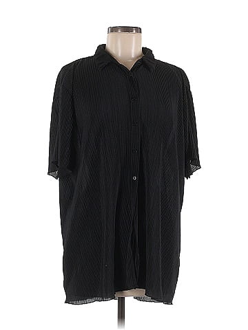 Open Edit Short Sleeve Blouse (view 1)