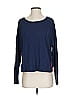 Sundry 100% Pima Cotton Blue Long Sleeve T-Shirt Size S - photo 1