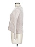 C by Bloomingdales 100% Cashmere Silver Cashmere Pullover Sweater Size L - photo 5