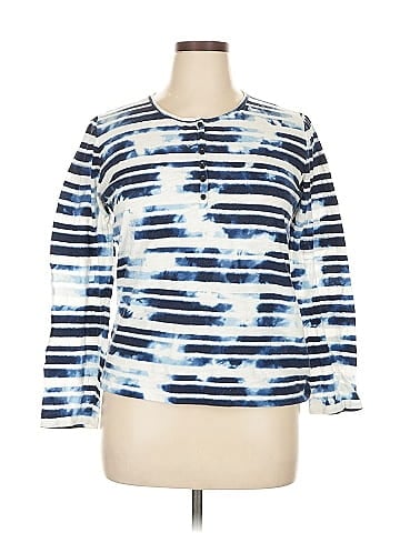 Jones New York Signature Long Sleeve Top (view 1)