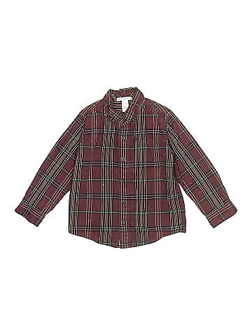 Janie and Jack Long Sleeve Button-Down Shirt (view 1)