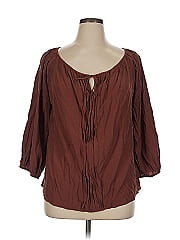 Eva Mendes By New York & Company 3/4 Sleeve Blouse