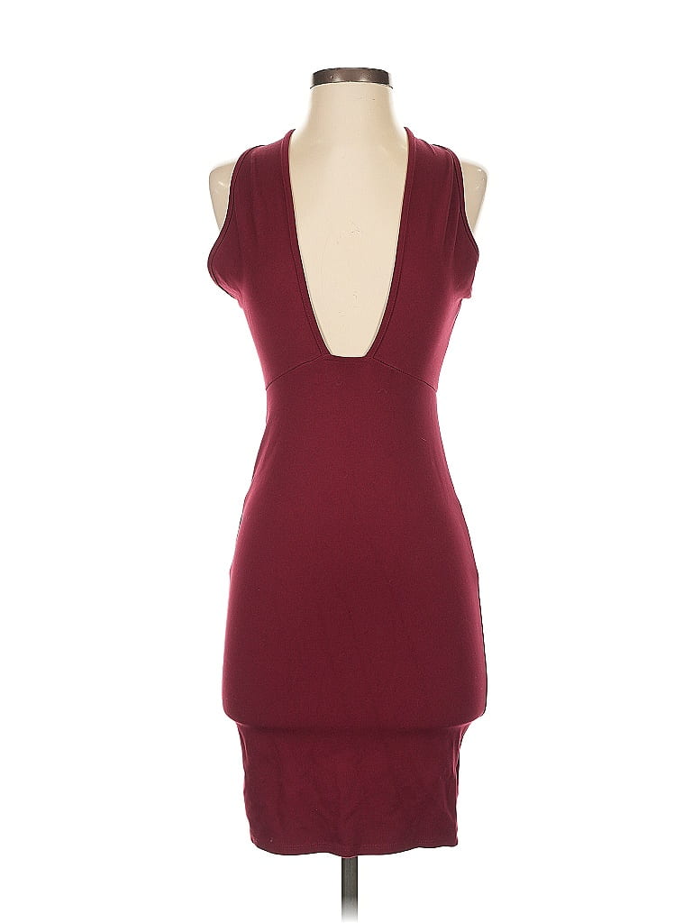 Pre-owned Windsor Cocktail Dress In Burgundy