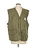 Carlisle 100% Cotton Graphic Green Vest Size S - photo 1
