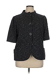 Lafayette 148 New York 3/4 Sleeve Button Down Shirt