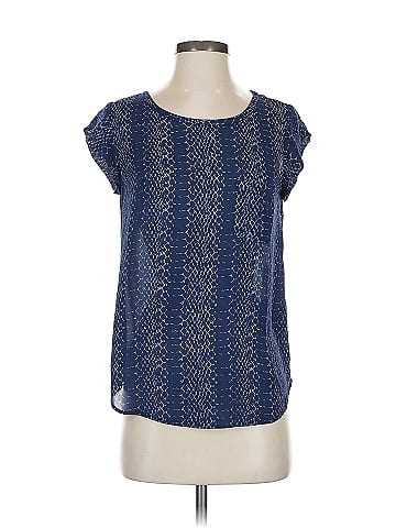 Joie Short Sleeve Silk Top (view 1)