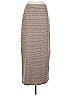 Life Is Good Stripes Tan Casual Skirt Size S - photo 1