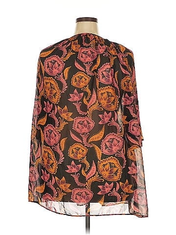 Roaman's 3/4 Sleeve Blouse (view 2)