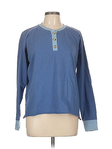 DONNI Long Sleeve Henley (view 1)