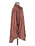 Entro 100% Polyester Brown Long Sleeve Blouse Size M - photo 4