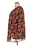 Roaman's 100% Polyester Brown 3/4 Sleeve Blouse Size 18 - photo 5