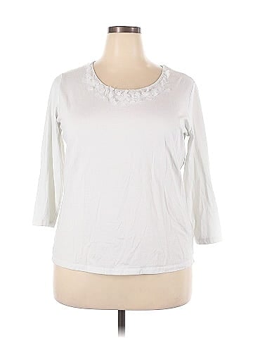 Jones New York Signature 3/4 Sleeve Top (view 1)