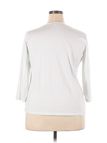 Jones New York Signature 3/4 Sleeve Top (view 2)