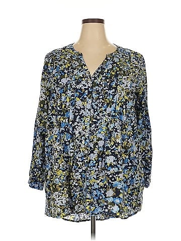 Roaman's 3/4 Sleeve Blouse (view 1)