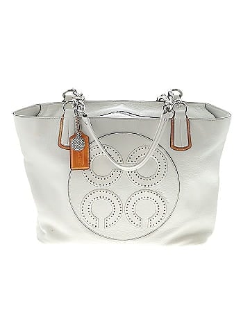 Coach Leather Tote (view 1)