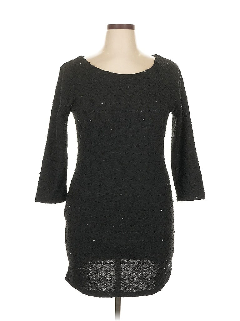 Pre-owned Papillon Casual Dress In Black