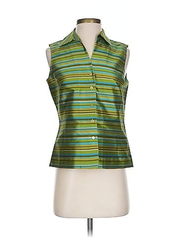 Kate Hill Sleeveless Silk Top (view 1)