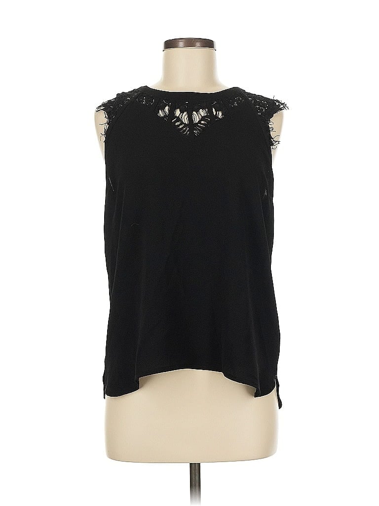 41HAWTHORN Pre-owned Sleeveless Blouse In Black
