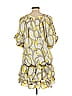Gracia 100% Polyester Yellow Casual Dress Size L - photo 2