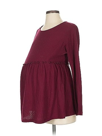 Isabel Maternity Long Sleeve Top (view 1)
